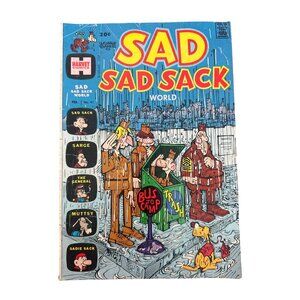 Harvey Comics Sad Sad Sack World #41 February 1977 Vintage DC Bagged Boarded